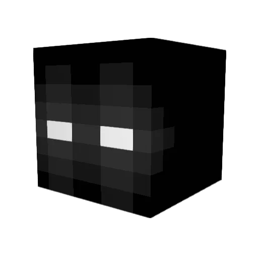 Lovt_ Minecraft avatar head, 3D render