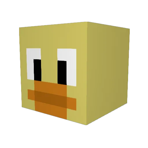 Low3st725 Minecraft avatar head, 3D render