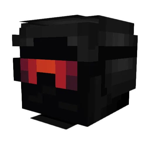 LowFPS50 Minecraft avatar head, 3D render