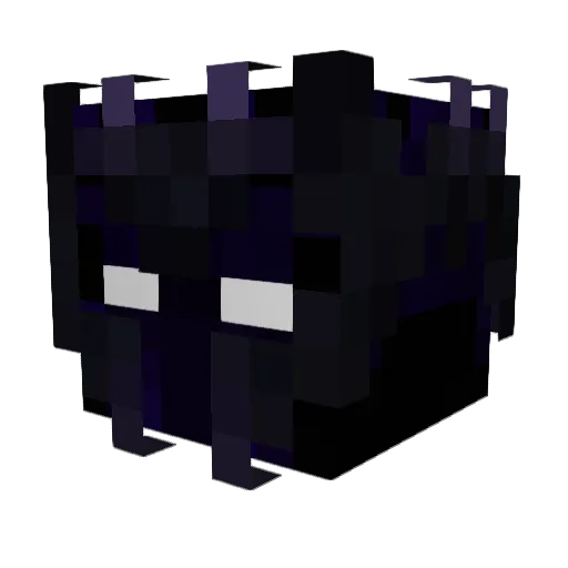 LowHeaven Minecraft avatar head, 3D render