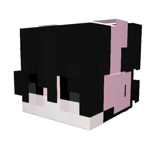 LowKind299 Minecraft avatar head, 3D render