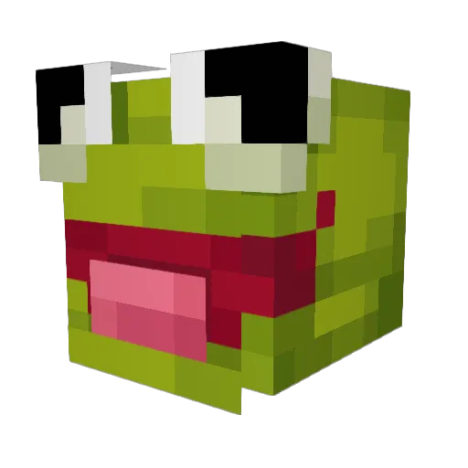 LowTierOnLowTier Minecraft avatar head, 3D render