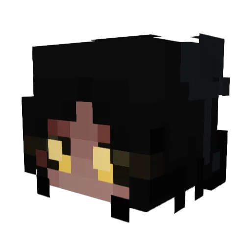 Lowkey_Cynessa Minecraft avatar head, 3D render