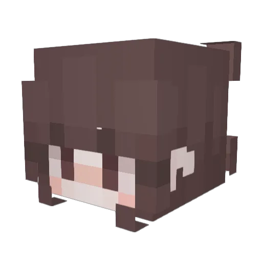 Lowkey_Lia Minecraft avatar head, 3D render