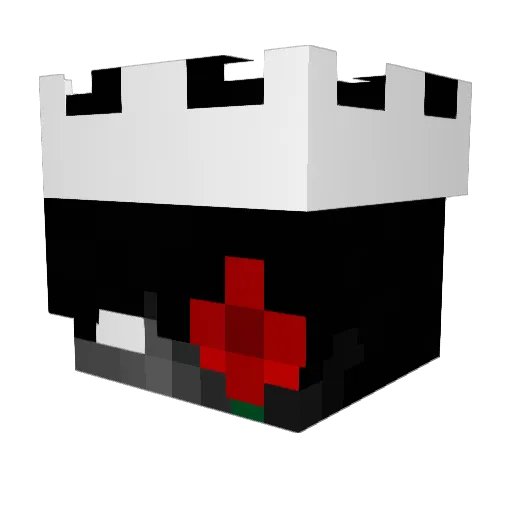 Minecraft-Avatar von LoxyyIsHere: Kopf als 3D-Render