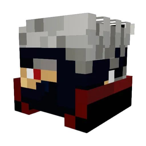 Loyd14YT Minecraft avatar head, 3D render