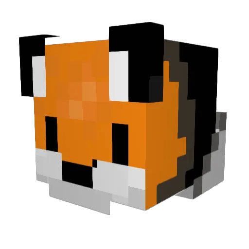 Loz5547 Minecraft avatar head, 3D render