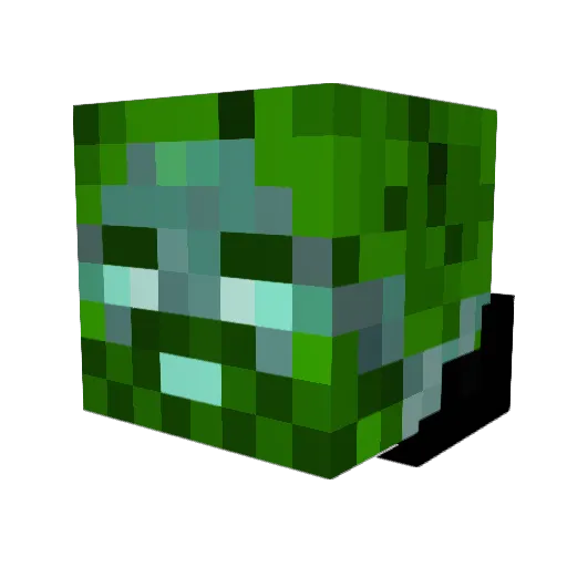 Loza98 Minecraft avatar head, 3D render