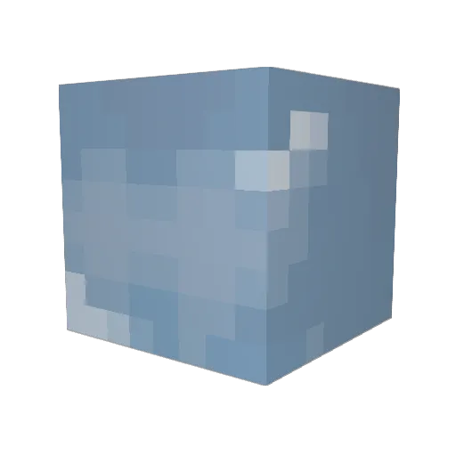 Lozhie Minecraft avatar head, 3D render
