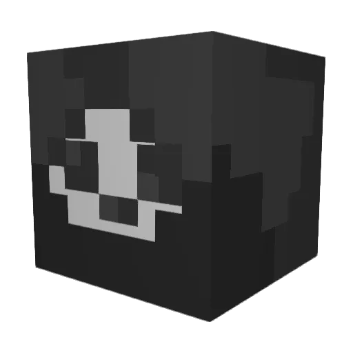 Lozi2K Minecraft avatar head, 3D render