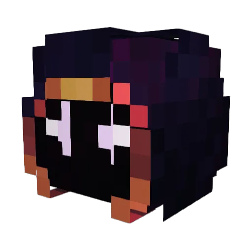 Lozify09 Minecraft avatar head, 3D render