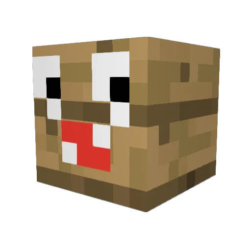 LozoKing Minecraft avatar head, 3D render