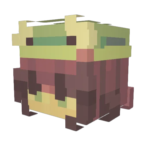 Lozzy2 Minecraft avatar head, 3D render