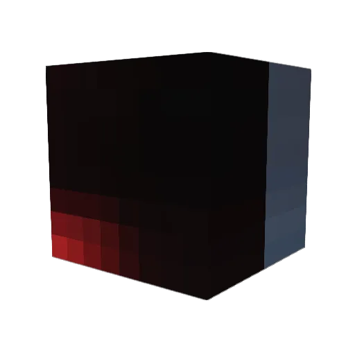 Lrebmucuc Minecraft avatar head, 3D render