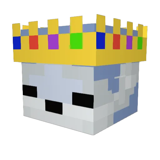 Lrod8235 Minecraft avatar head, 3D render
