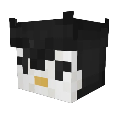 Lrv13 Minecraft avatar head, 3D render