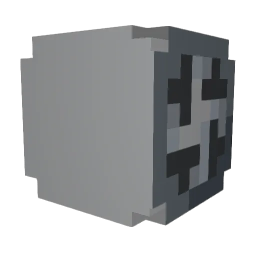 LsJo Minecraft avatar head, 3D render