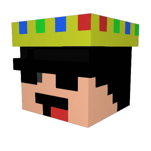 Ls_Venom_90 Minecraft avatar head, 3D render