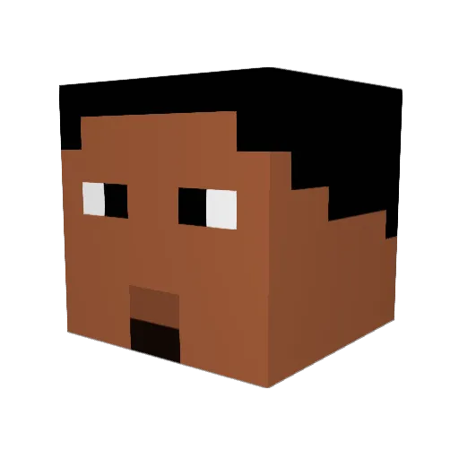 Lstreet4180 Minecraft avatar head, 3D render