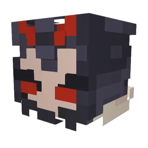 LtArgus Minecraft avatar head, 3D render