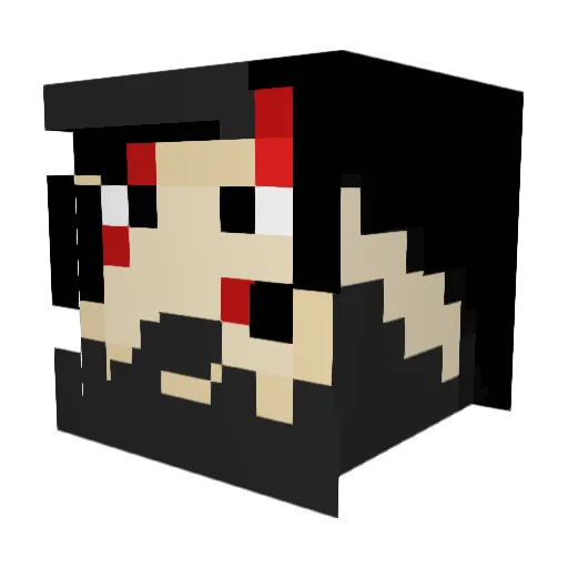 LtChug Minecraft avatar head, 3D render