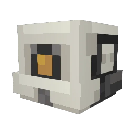 LtMira Minecraft avatar head, 3D render