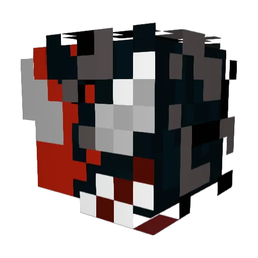 LtRicoo Minecraft avatar head, 3D render