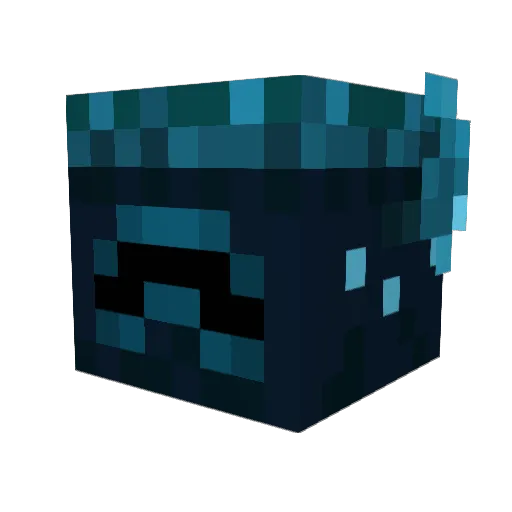 Lt_BuckWheat32 Minecraft avatar head, 3D render