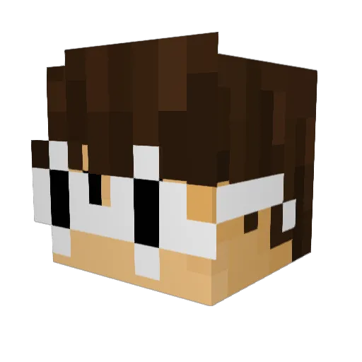Lt_Maximilian Minecraft avatar head, 3D render
