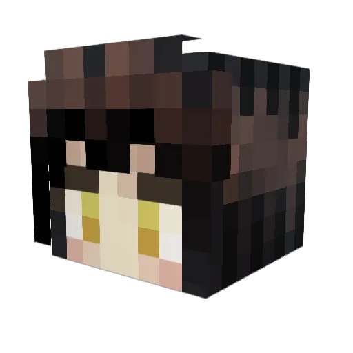 Lt_Ostrich Minecraft avatar head, 3D render