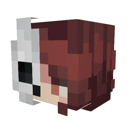 Lt_Spitfire Minecraft avatar head, 3D render