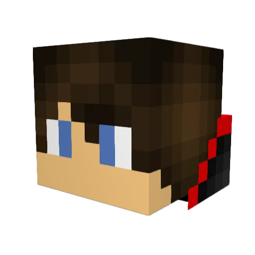 Lt_Sprutus Minecraft avatar head, 3D render