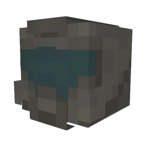 Ltahuef Minecraft avatar head, 3D render
