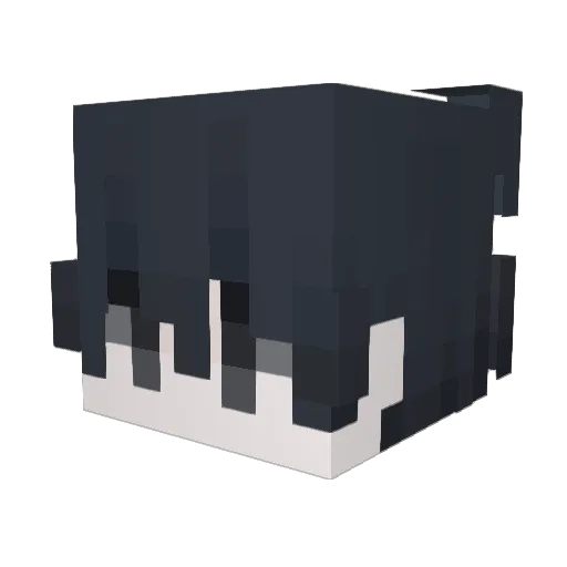 Ltpepe Minecraft avatar head, 3D render