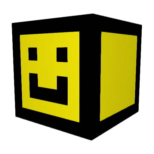 LuJeAr Minecraft avatar head, 3D render