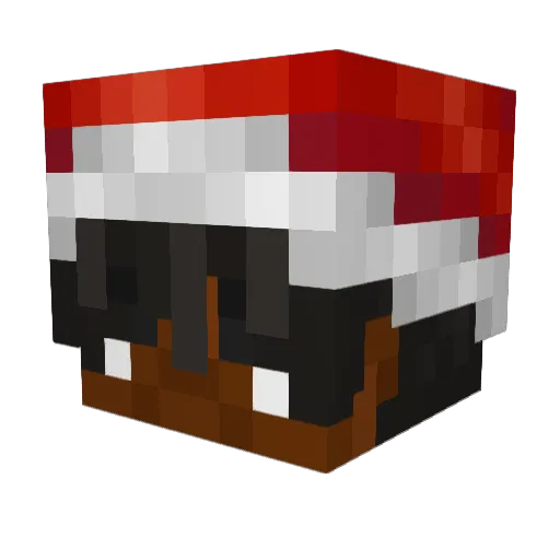 LuKash_ Minecraft avatar head, 3D render