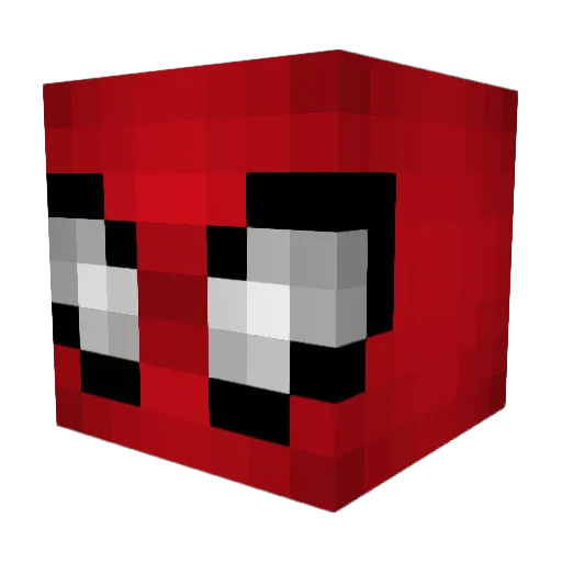 Lu_Giulio_2004 Minecraft avatar head, 3D render