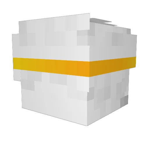 Lu_Miantuan Minecraft avatar head, 3D render