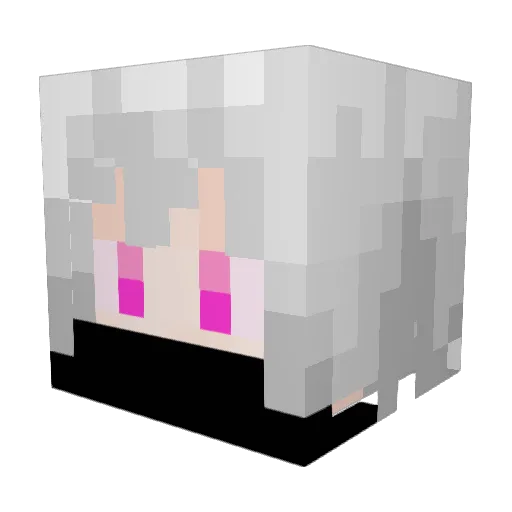 LuanGPX Minecraft avatar head, 3D render