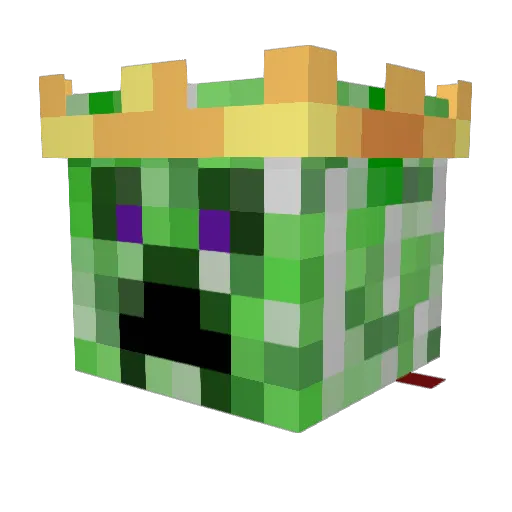 Luan_007 Minecraft avatar head, 3D render