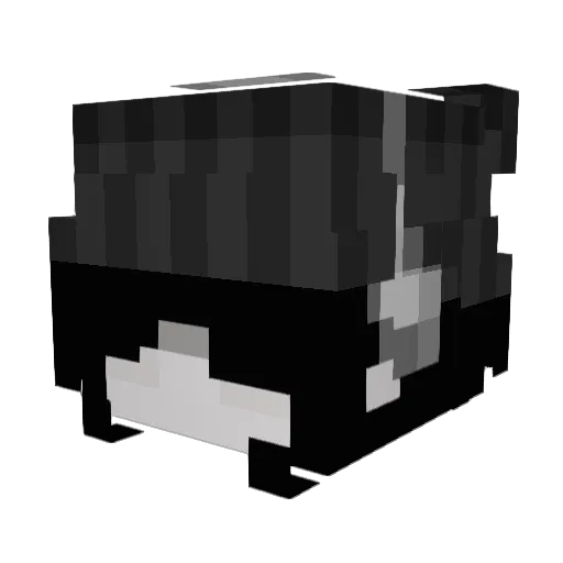 LuanderLurch Minecraft avatar head, 3D render