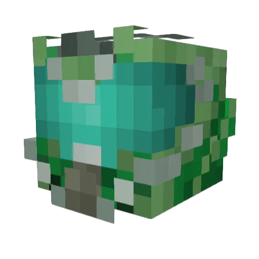 Lub3j0b Minecraft avatar head, 3D render
