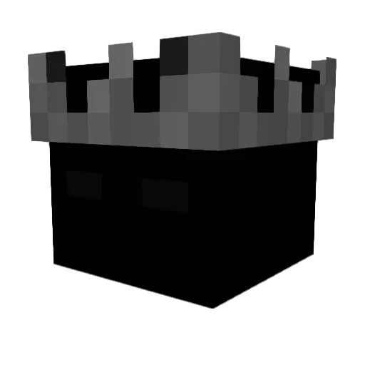 Luca1703 Minecraft avatar head, 3D render