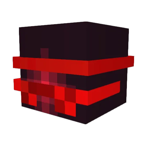 Luca199 Minecraft avatar head, 3D render