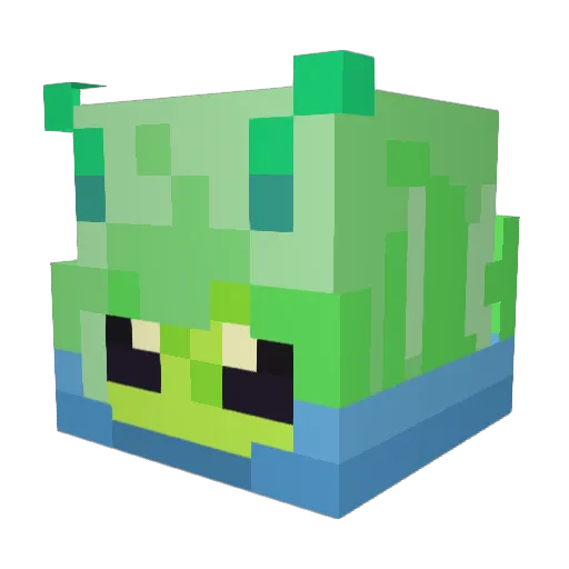 Luca699 Minecraft avatar head, 3D render