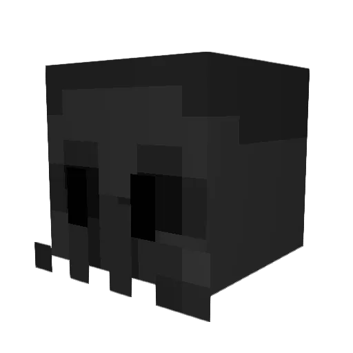LucaLmao5 Minecraft avatar head, 3D render
