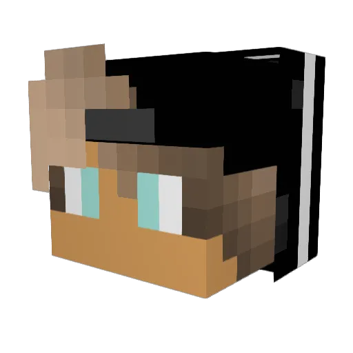 LucaSkywalker004 Minecraft avatar head, 3D render
