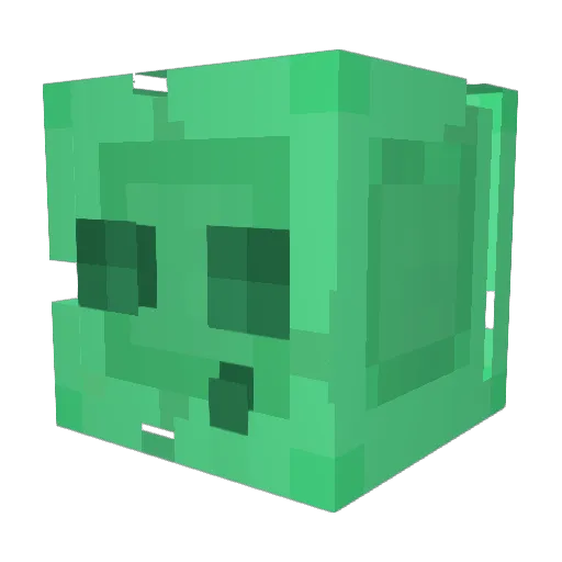 Luca_5A Minecraft avatar head, 3D render