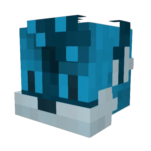 Luca__Fox Minecraft avatar head, 3D render