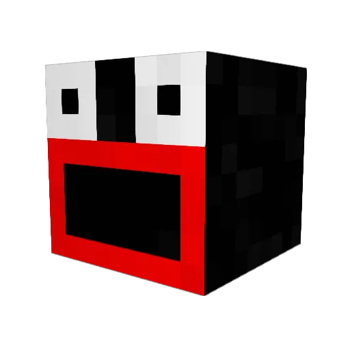 Luca_gamerYT Minecraft avatar head, 3D render